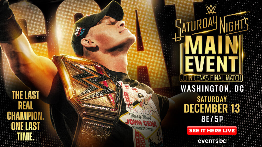 The Final Match - John Cena vs. Gunther on Saturday December 14