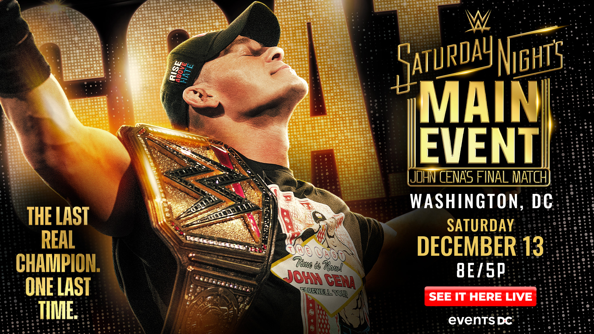 The Final Match - John Cena vs. Gunther on Saturday December 14
