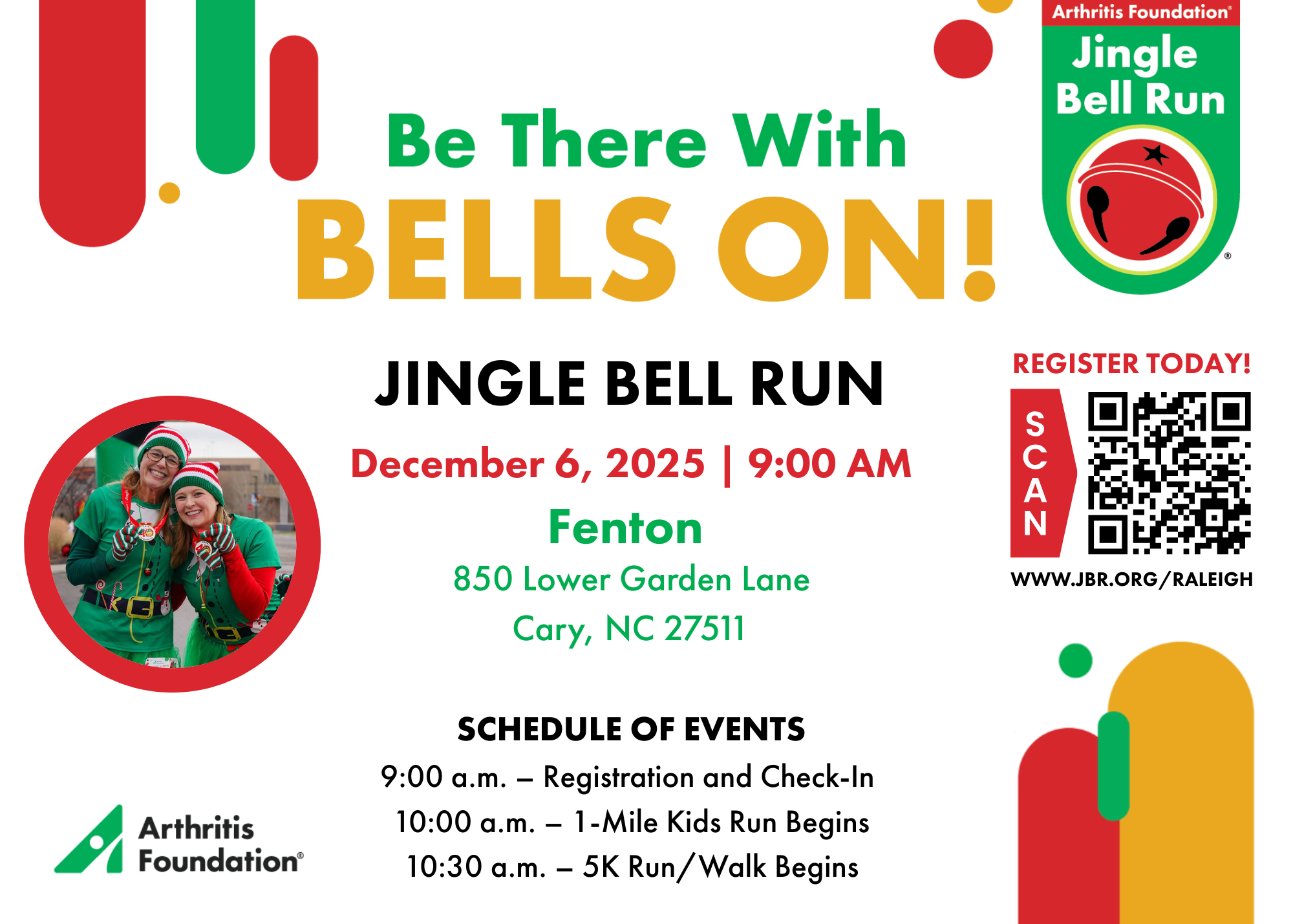 Jingle Bell Run Supporting the Arthritis Foundation
