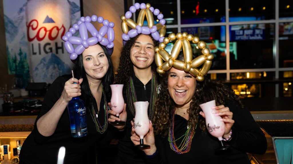 Mardi Gras Party at Sports and Social Fenton Cary NC