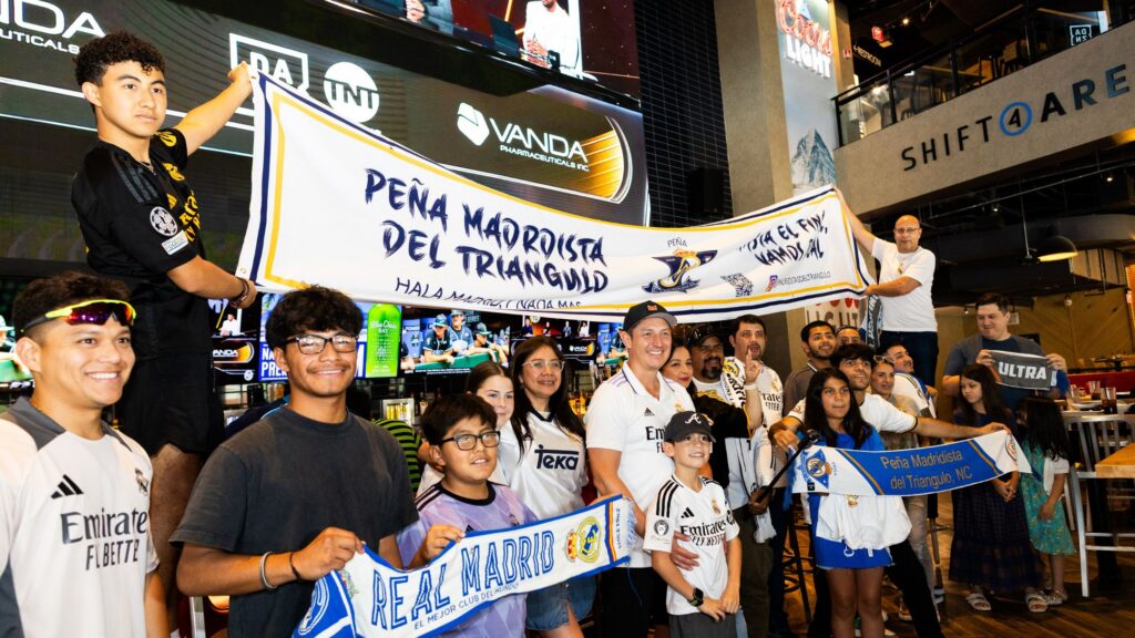 Real Madrid Fan Club at Sports and Social Watch Party