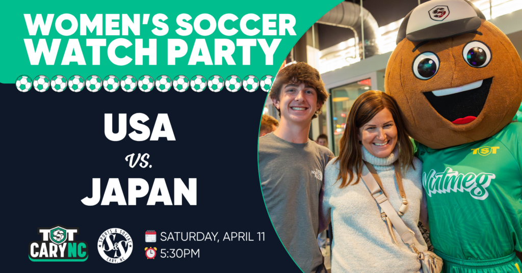 USA Women's Soccer versus Japan on April 11 Watch Party