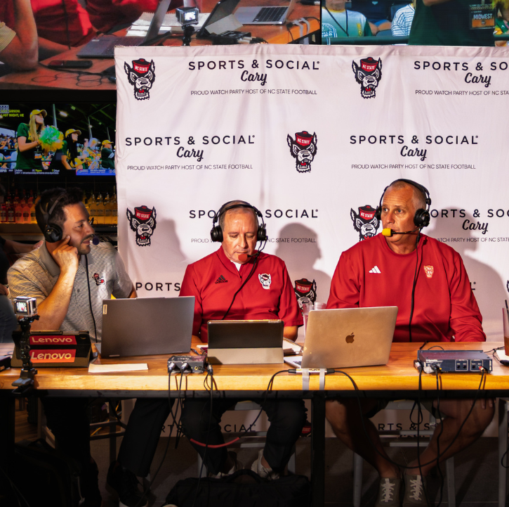 NC State Live Coaches Radio Show at Sports & Social