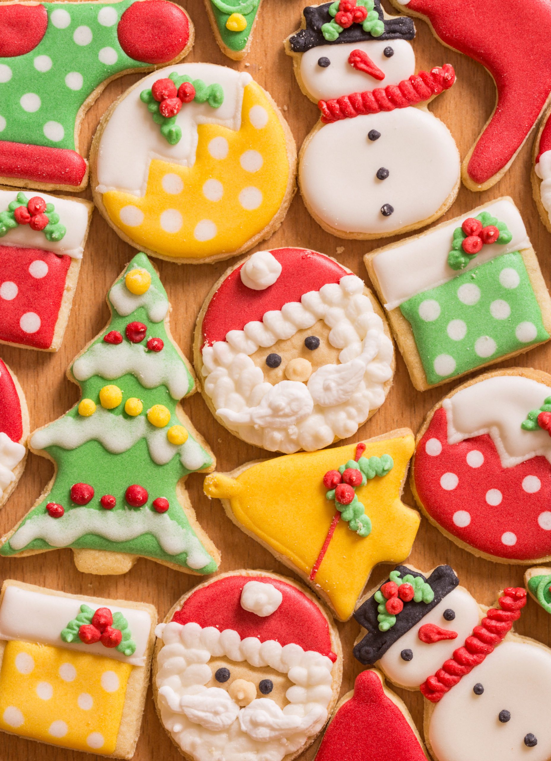 holiday cookie decorating