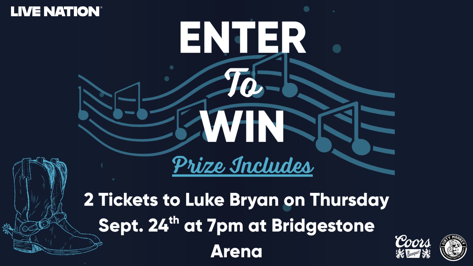 Enter to Win Luke Bryan Tickets