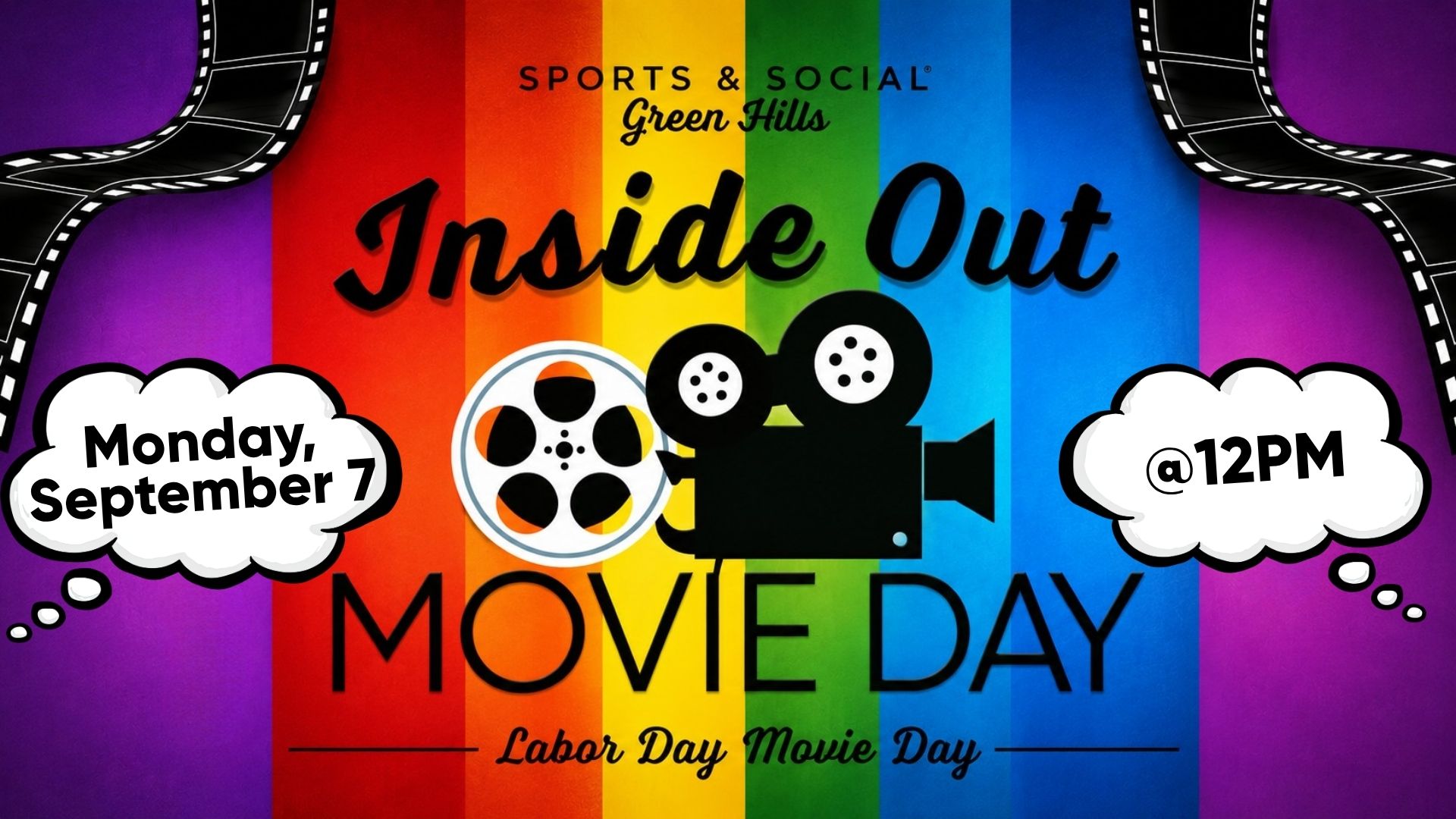 Inside Out Movie - Labor Day