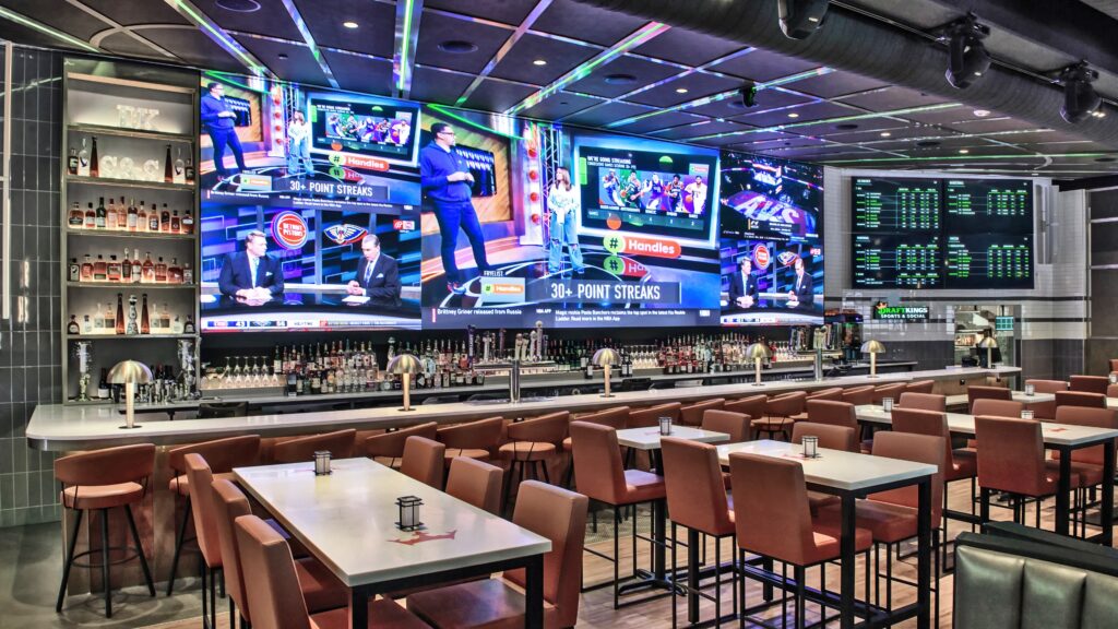 Private Event space in DraftKings Sports & Social